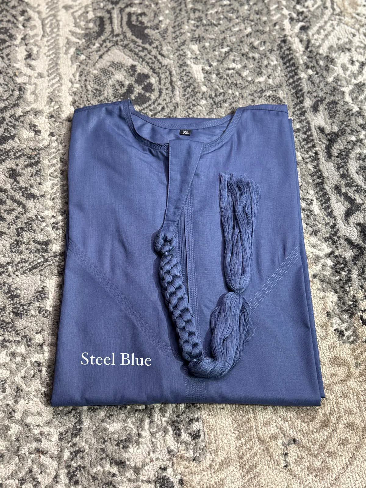 Emirati Thobe/Jubba with Tassel | White | - Image 7