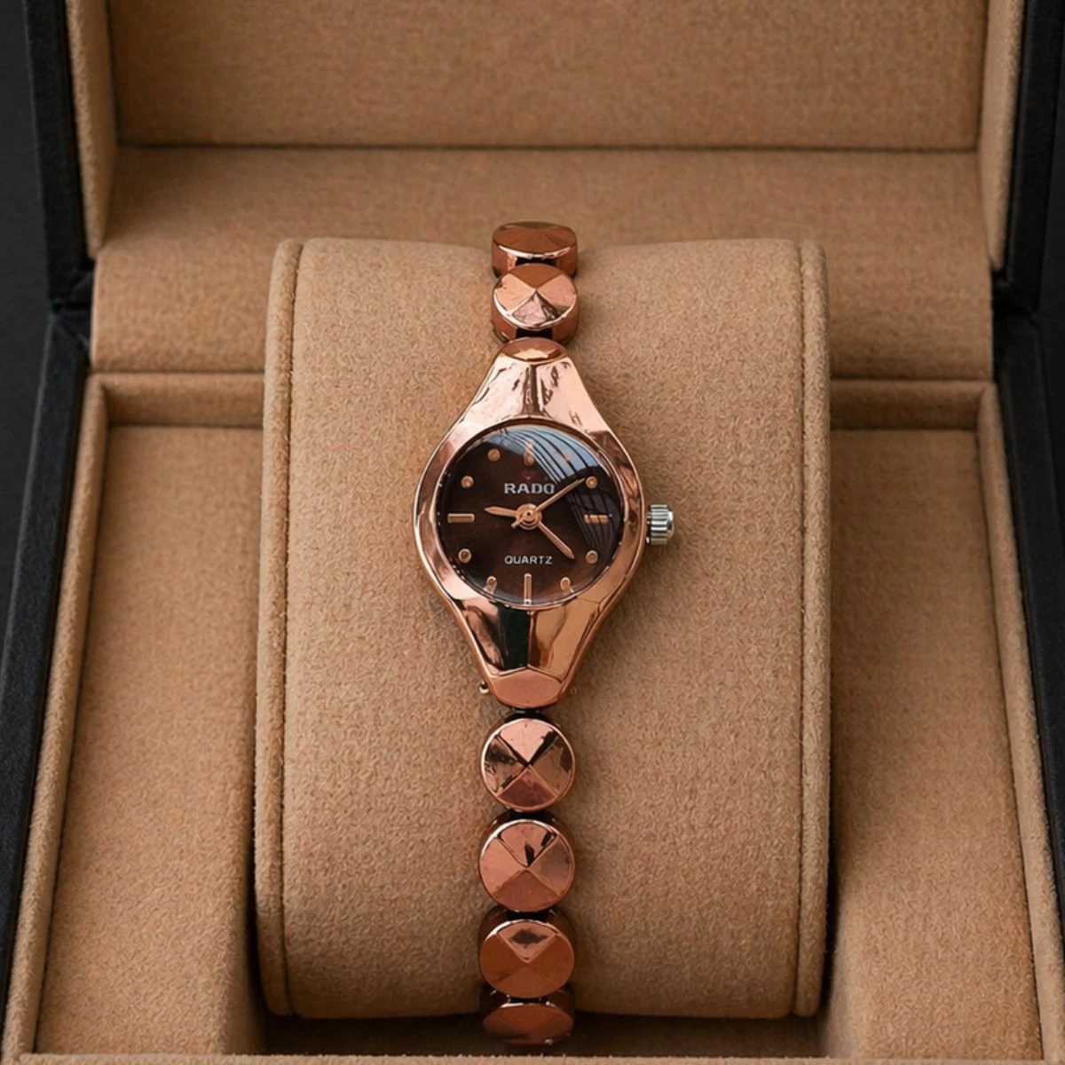 Rado Ladis Watch Model 5590 Rose Golden Colour Watch Women - Image 2