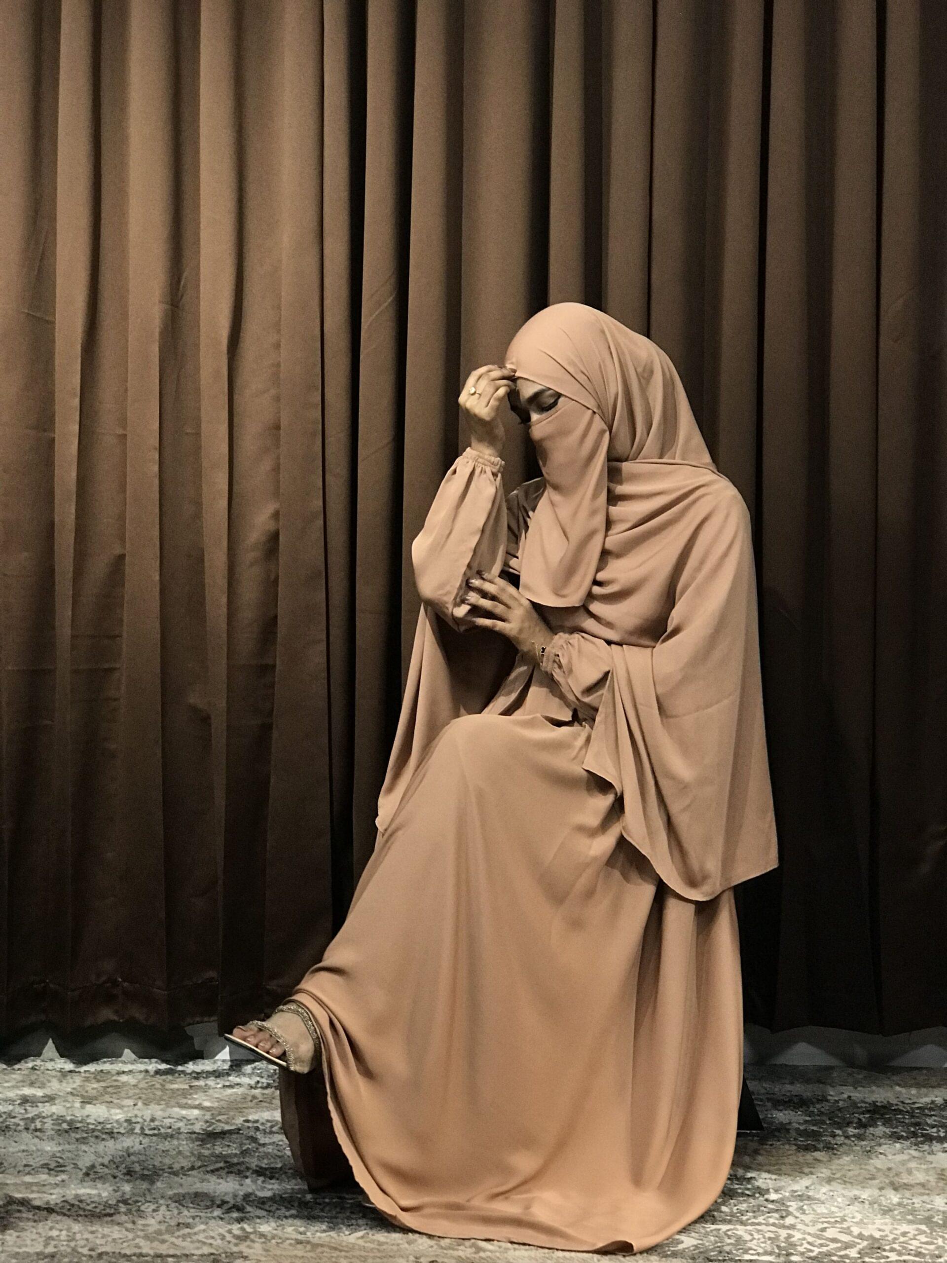 Women’s Regular Borka (Camel) - Image 3