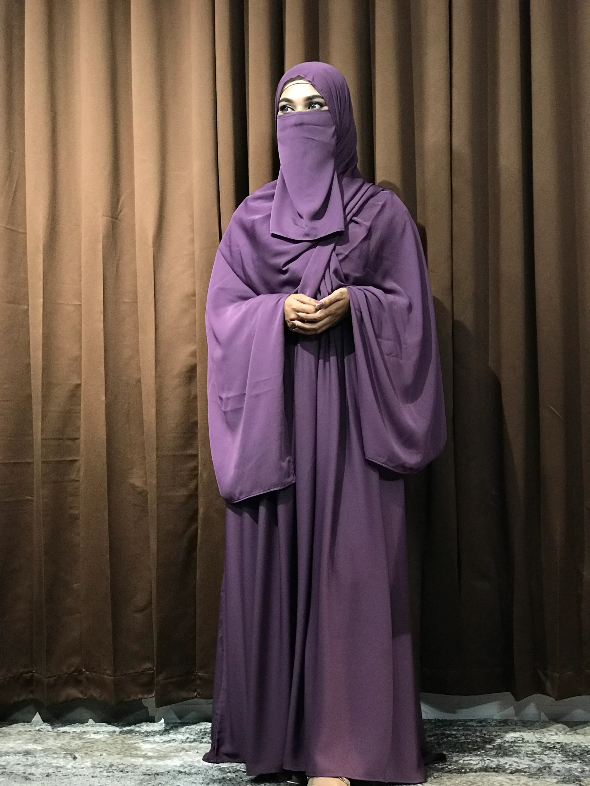 Women’s Regular Borka (Mauve)