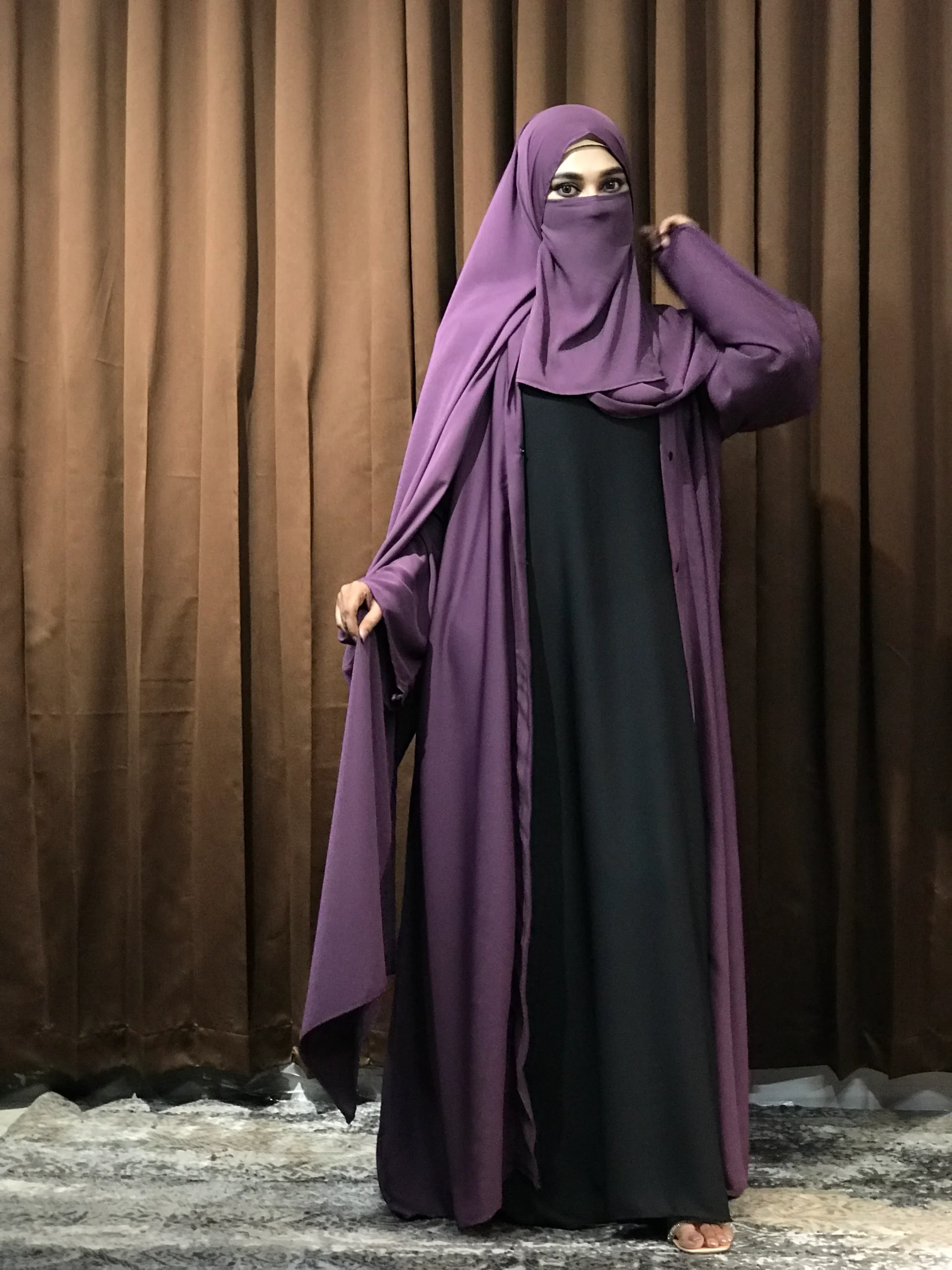 Premium Regular Abaya/Koti (Mauve)