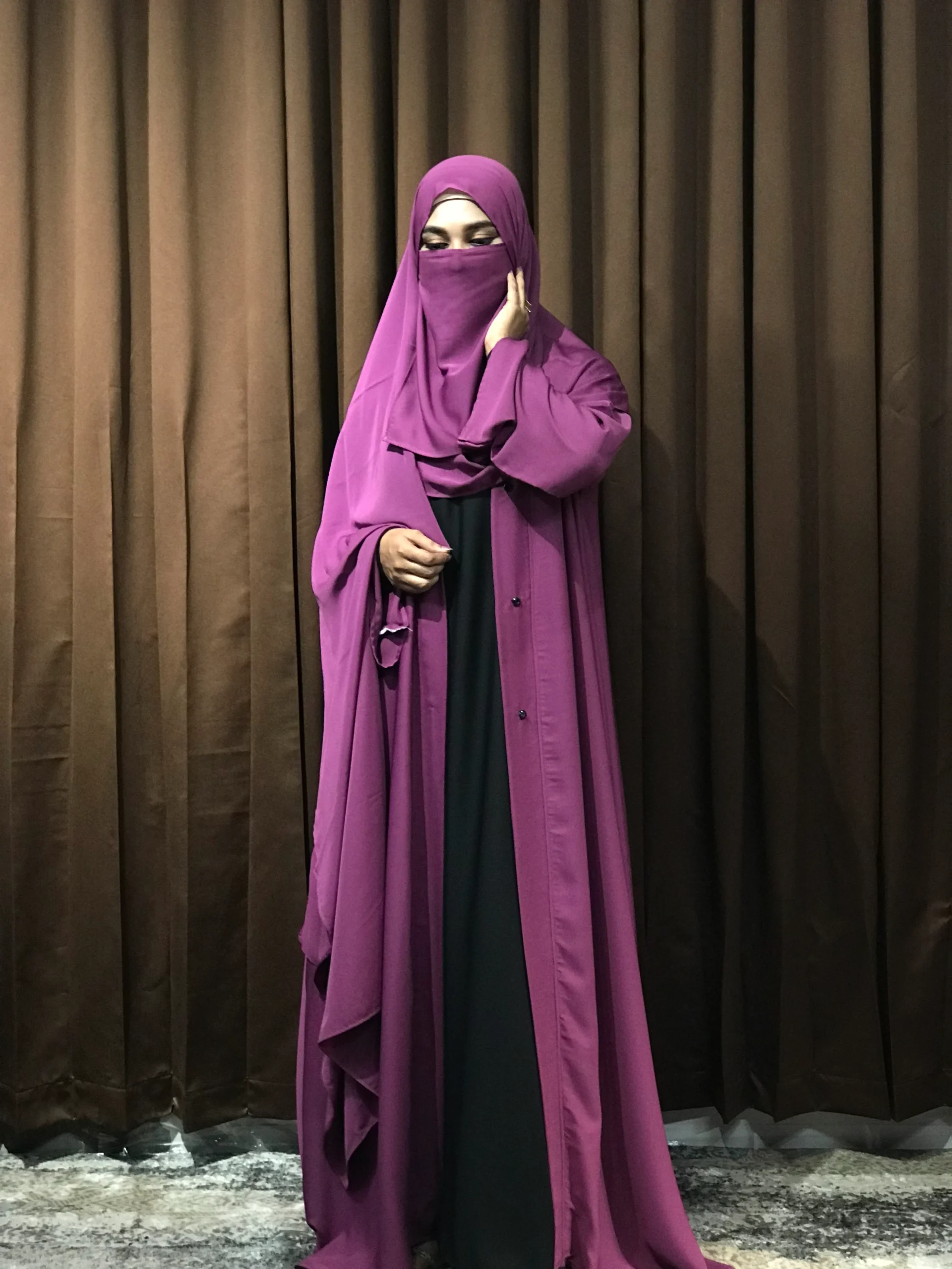 Premium Regular Abaya/Koti (Lavender)