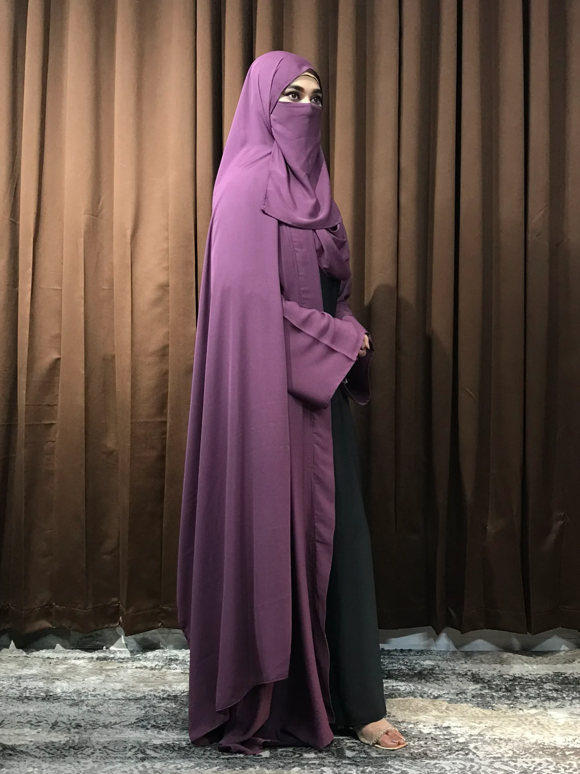 Premium Regular Abaya/Koti (Onion) - Image 2
