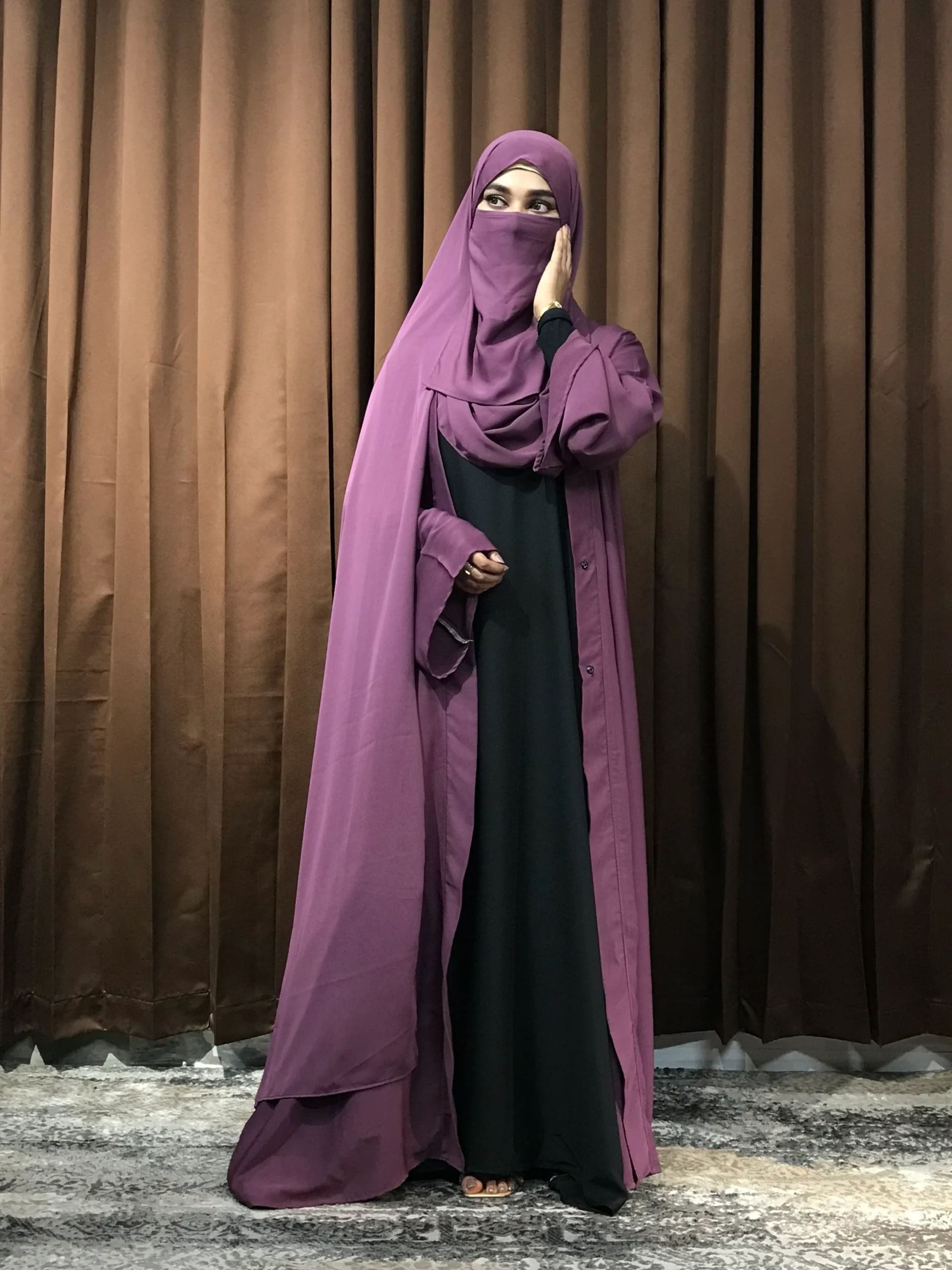 Premium Regular Abaya/Koti (Onion)